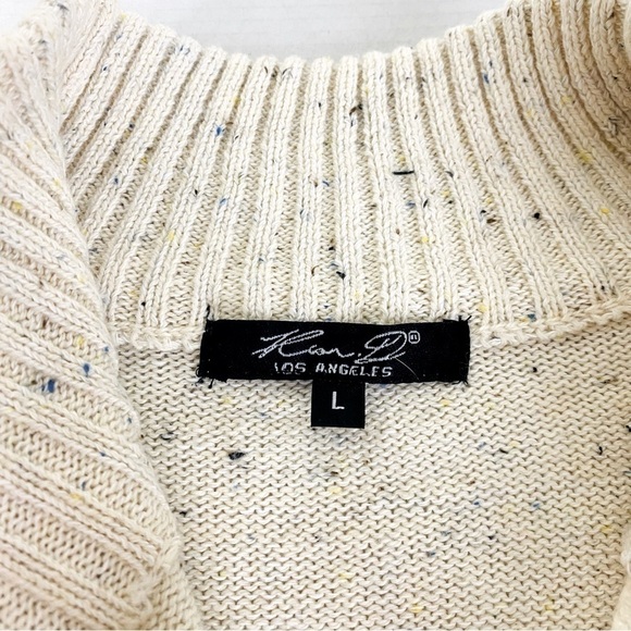 Kian D Los Angeles Zip Up Sweater Size L - Picture 7 of 8